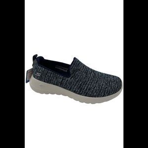 Skechers GOwalk Joy Washable Two-Toned Knit Slip-Ons-Everly Navy - Medium